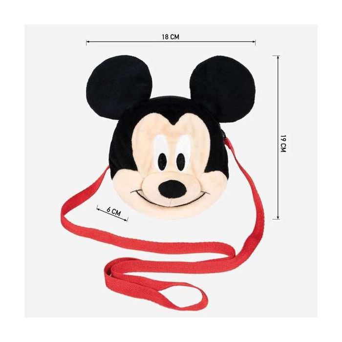 Bolso peluche mickey 1