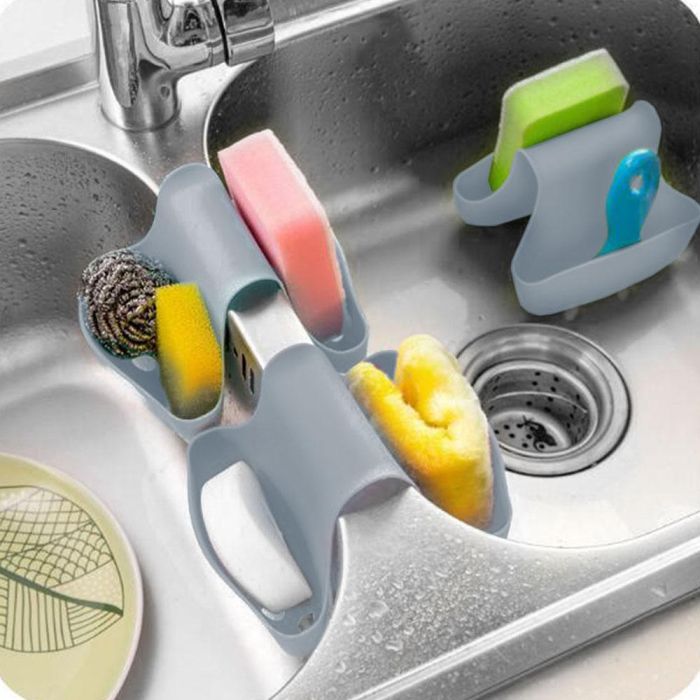 Je cherche une Idee Porta Estropajos Doble de Silicona 3