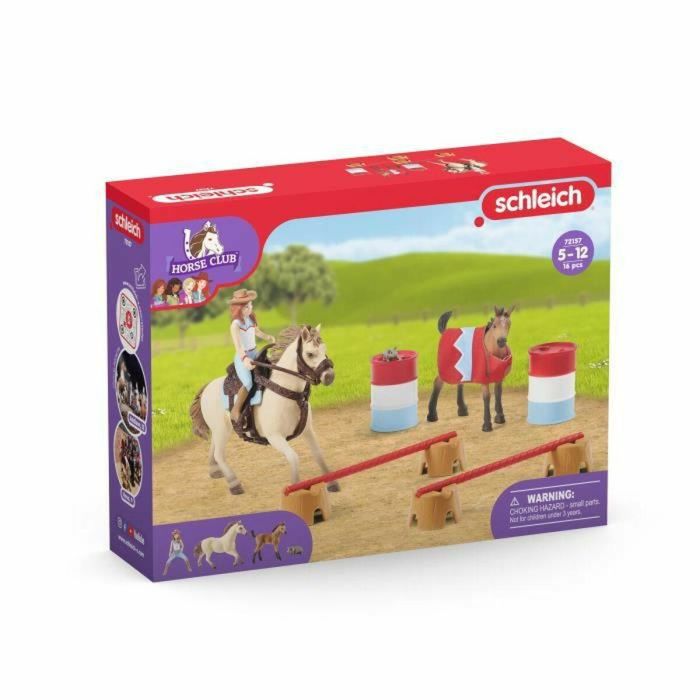 Schleich 72157 - Entrenamiento en rancho - Gama Horse Club 1 Schleich 72157 - Entrenamiento en rancho - Gama Horse Club 1