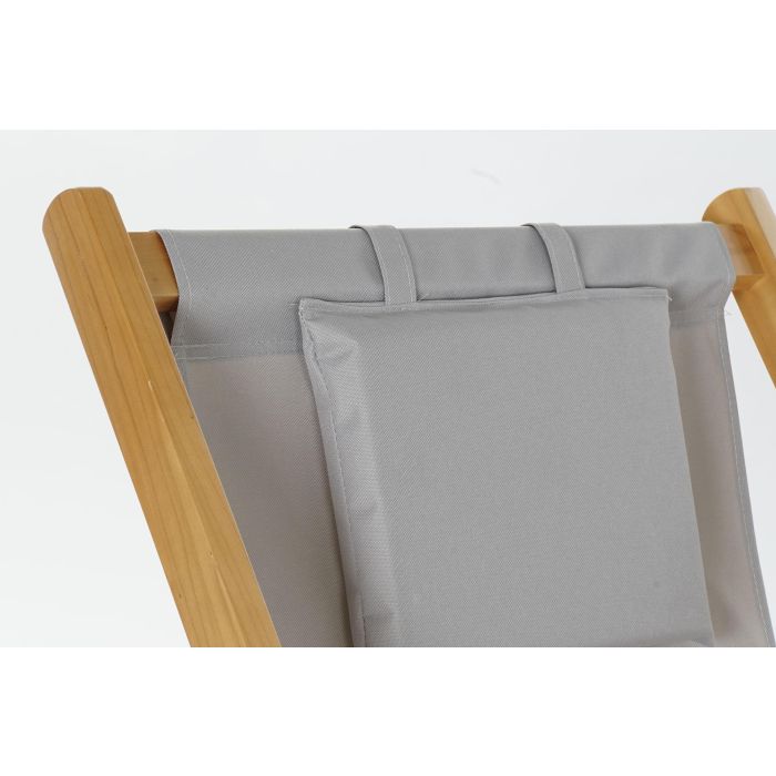 Tumbona DKD Home Decor Gris 77 cm 57,5 x 113 x 77 cm Natural (57,5 x 113 x 77 cm) 2 Tumbona DKD Home Decor Gris 77 cm 57,5 x 113 x 77 cm Natural (57,5 x 113 x 77 cm) 2