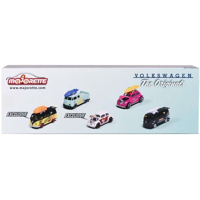 Set de 5 coches metálicos Volkswagen The Originals 3 Set de 5 coches metálicos Volkswagen The Originals 3