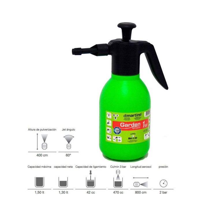 Vaporizador - pulverizador 1,5 l dimartino 1 Vaporizador - pulverizador 1,5 l dimartino 1