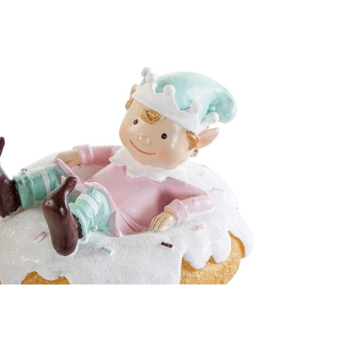 DKD Home Decor Figura Navidad Fantasía de Ratón en Resina, 11x8x11.5 cm (2 Unidades, Surtido Aleatorio) 2 DKD Home Decor Figura Navidad Fantasía de Ratón en Resina, 11x8x11.5 cm (2 Unidades, Surtido Aleatorio) 2