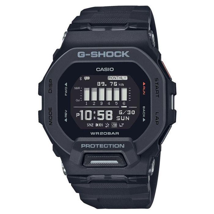 Casio G -shock GBD -200 -1er Watch - Resistente a los choques - Multifunción - Negro Casio G -shock GBD -200 -1er Watch - Resistente a los choques - Multifunción - Negro
