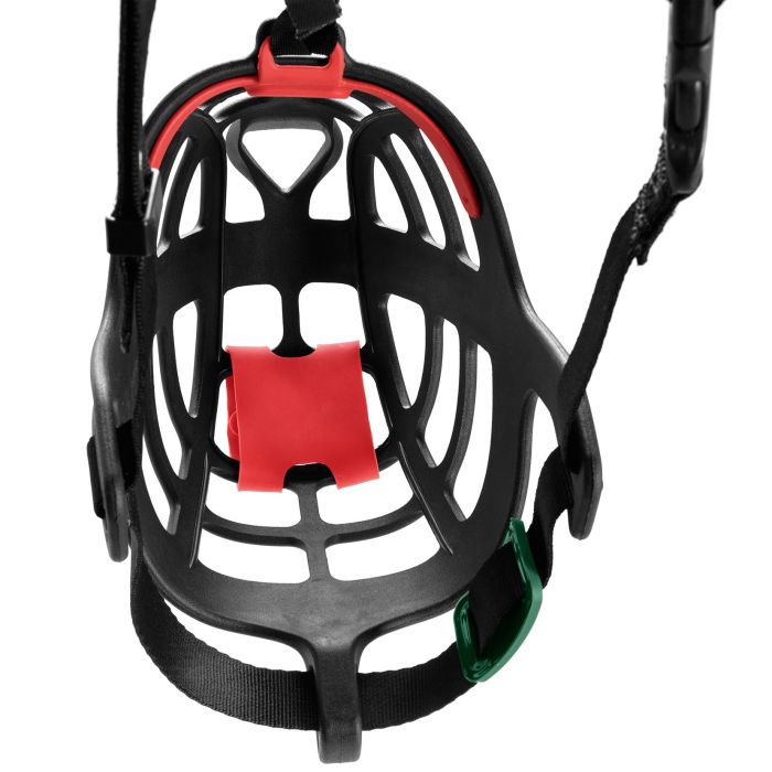 Hunter Bozal Albury 6 Medidas: Hocico Máx. 9.5cm, Contorno Máx. 33cm, Cuello Máx. 85cm - Plástico Resistente, Negro 10