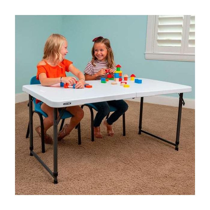 Color Baby Mesa Plegable Maletín 4 Posiciones 122x61x56 cm 5