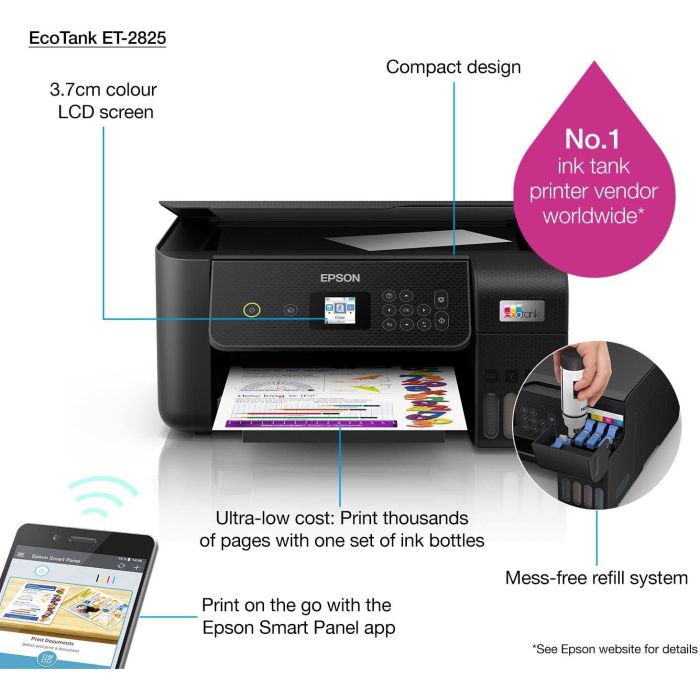 Impresora Multifunción Epson ET-2825 6