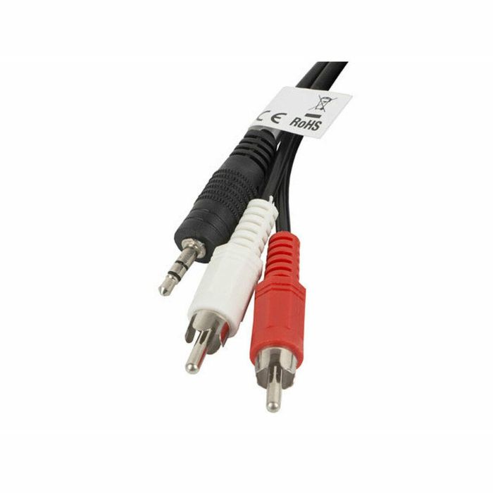 Cable Jack Lanberg CA-MJRC-10CC-0025-BK (2 m) Cable Jack Lanberg CA-MJRC-10CC-0025-BK (2 m)