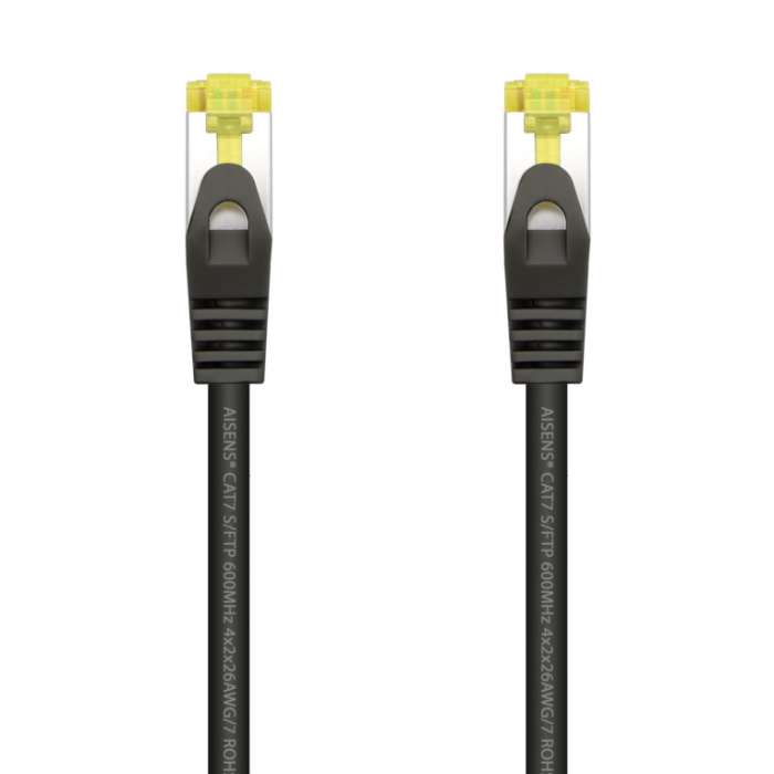 Cable de Red RJ45 SFTP Aisens A146-0487 Cat.7/ 2m/ Negro Cable de Red RJ45 SFTP Aisens A146-0487 Cat.7/ 2m/ Negro