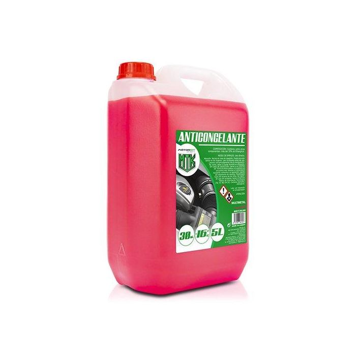 Anticongelante Motorkit -16º 30% Rosa (5 L) 1 Anticongelante Motorkit -16º 30% Rosa (5 L) 1