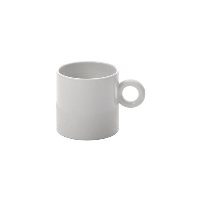 Alessi MW01/76 Taza de Café Porcelana Juego 4 Piezas Marcel Wanders