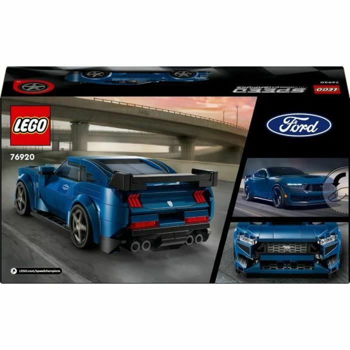 LEGO Speed Champions 76920 Ford Mustang Coche deportivo Dark Horse, Set para niños 1