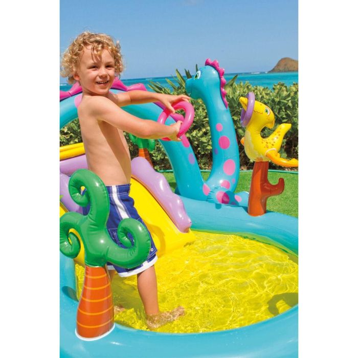 Piscina Hinchable para Niños Intex Dinosaurios Parque de juegos 302 x 112 x 229 cm 280 L 6 Piscina Hinchable para Niños Intex Dinosaurios Parque de juegos 302 x 112 x 229 cm 280 L 6