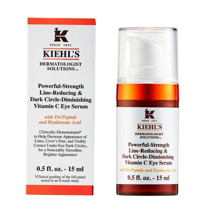 Kiehl'S Powerful-Strength Line-Reducing And Dark Circle-Diminishing Vitamin C Eye Serum 15 mL 1