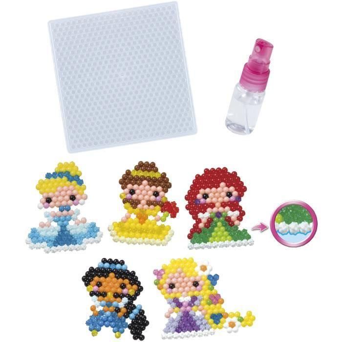 Aquabeads 31606 Set de Cuentas Princesas Disney con Cuentas de Estrella para Crear Ariel, Rapunzel, Bella, Cenicienta y Jasmine 2