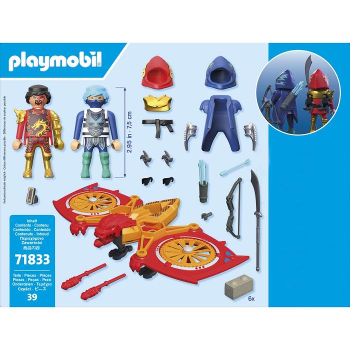 Héroe Dron Lucha Contra Ninja Malvado 71833 Playmobil 1 Héroe Dron Lucha Contra Ninja Malvado 71833 Playmobil 1