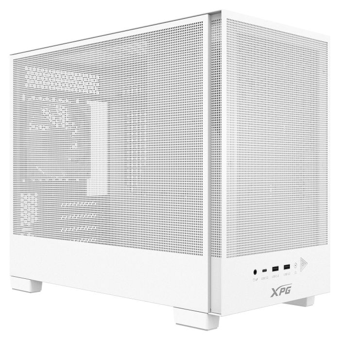ADATA Valor Mesh Nano Mini Tower Blanco USB C 1 ADATA Valor Mesh Nano Mini Tower Blanco USB C 1