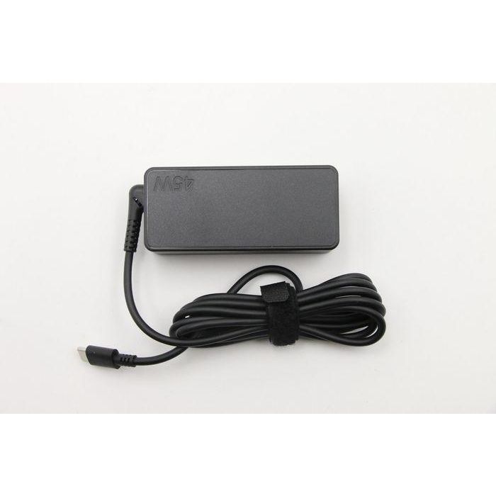 Lenovo 45W USB-C AC adapter with 3-pin connector, PD 3.0 support, 100-240V input, designed for Lenovo devices. Lenovo 45W USB-C AC adapter with 3-pin connector, PD 3.0 support, 100-240V input, designed for Lenovo devices.