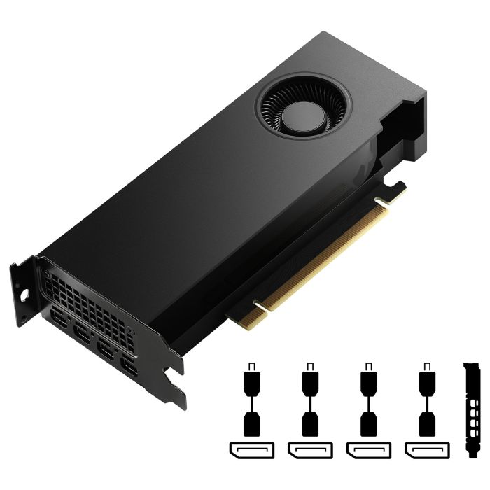 PNY RTX 4000 SFF ADA Power Limited 20GB GDDR6 Tarjeta Gráfica Profesional Small Box 2 PNY RTX 4000 SFF ADA Power Limited 20GB GDDR6 Tarjeta Gráfica Profesional Small Box 2