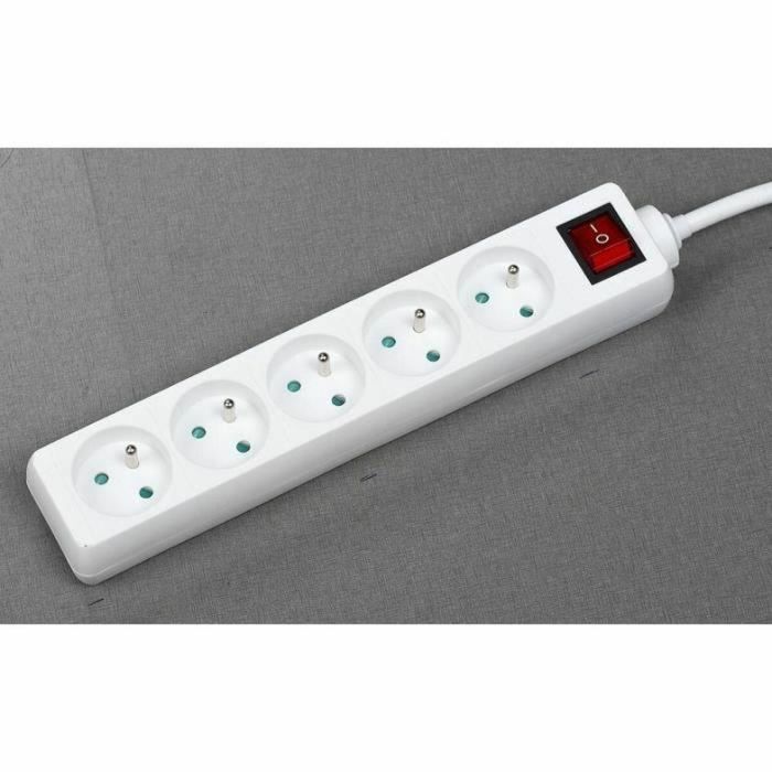 Regleta Enchufes 5 Tomas con Interruptor GAO (1,4 m) 1