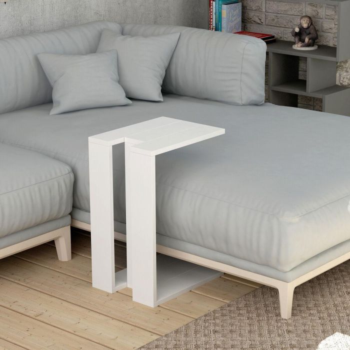 Mesa auxiliar Alexandra House Living Blanco Madera MDP 30 x 57 x 40 cm 3