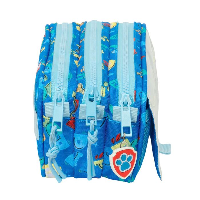 Portatodo Triple The Paw Patrol Pups rule Azul 21,5 x 10 x 8 cm 2