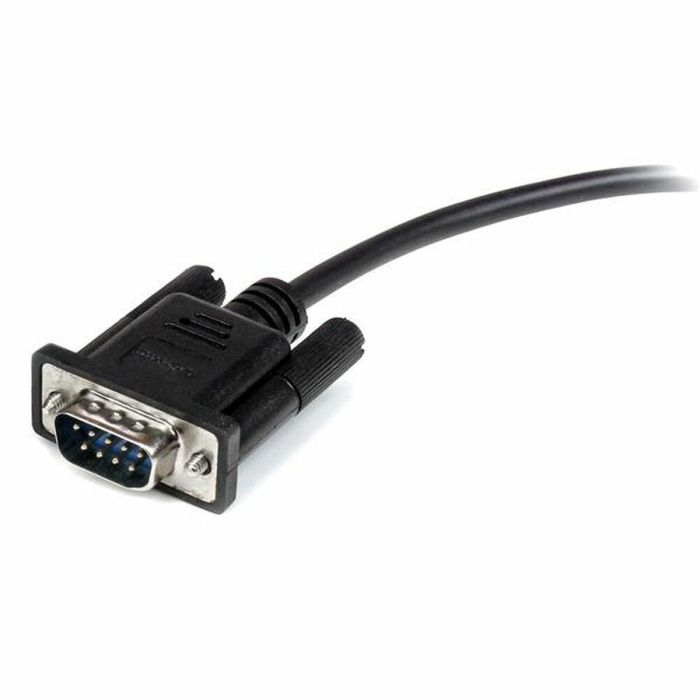 Adaptador DB-9 Startech MXT1003MBK 3 m Negro 1 Adaptador DB-9 Startech MXT1003MBK 3 m Negro 1