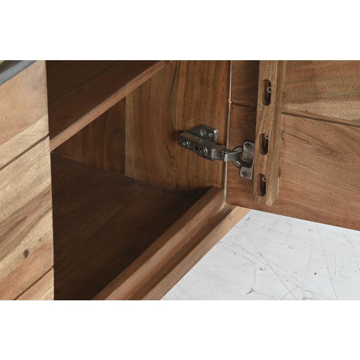 Mueble Tv Colonial DKD Home Decor Marron 40 x 63 x 200 cm 4 Mueble Tv Colonial DKD Home Decor Marron 40 x 63 x 200 cm 4