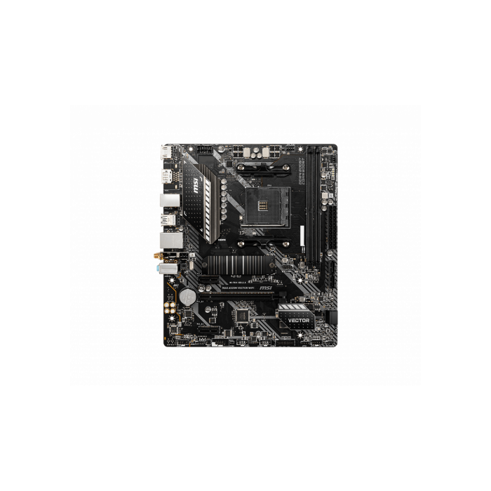 MSI Placa Base MAG A520M VECTOR WiFi 911-7D14-002 AMD A520 Socket AM4 Micro ATX con WiFi