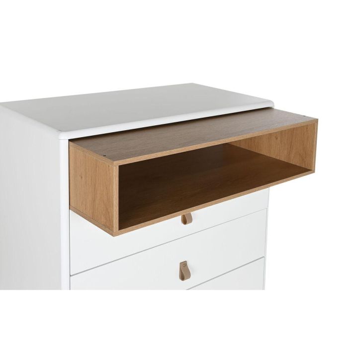 Cajonera Home ESPRIT Blanco Natural Polipropileno Madera MDF 80 x 40 x 117 cm 8 Cajonera Home ESPRIT Blanco Natural Polipropileno Madera MDF 80 x 40 x 117 cm 8