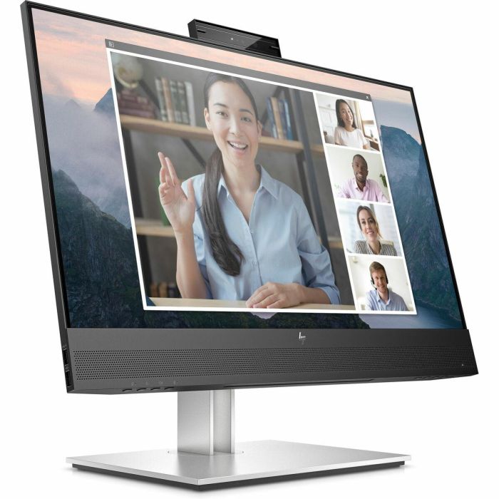 HP Monitor E24mv G4 Conferencing 23.8" Full HD (1920x1080) IPS 5ms HDMI DisplayPort VGA VESA Pivot Altavoces Negro/Plata