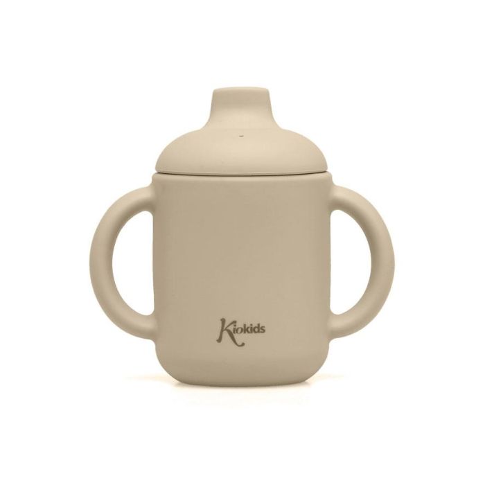 KioKids Taza de Silicona de Alta Calidad con Asas y Boquilla para Bebés +4 meses | Uso Alimentario, Apta Lavavajillas/Microondas, Beige 120ml 2 KioKids Taza de Silicona de Alta Calidad con Asas y Boquilla para Bebés +4 meses | Uso Alimentario, Apta Lavavajillas/Microondas, Beige 120ml 2