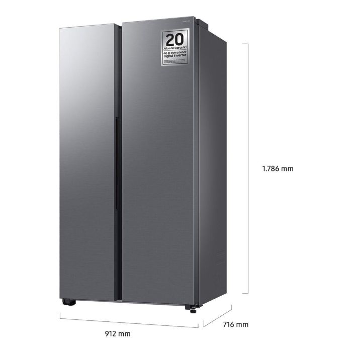 Frigorífico combinado Samsung RS70F65QETEF Acero 12 Frigorífico combinado Samsung RS70F65QETEF Acero 12