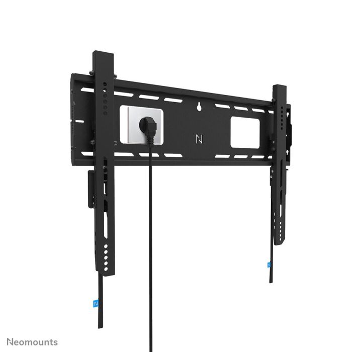 Neomounts WL30-750BL16 Soporte de Pared Fijo Reforzado para Pantallas de 42-86", hasta 125kg, VESA 100x100-600x400, Nivelación, Bloqueable, Color Negro