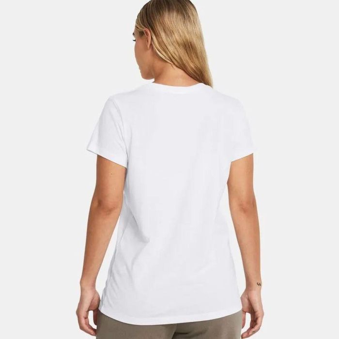 Camiseta de Manga Corta Mujer Under Armour UA Sportstyle Logo Blanco 13-14 Años 1