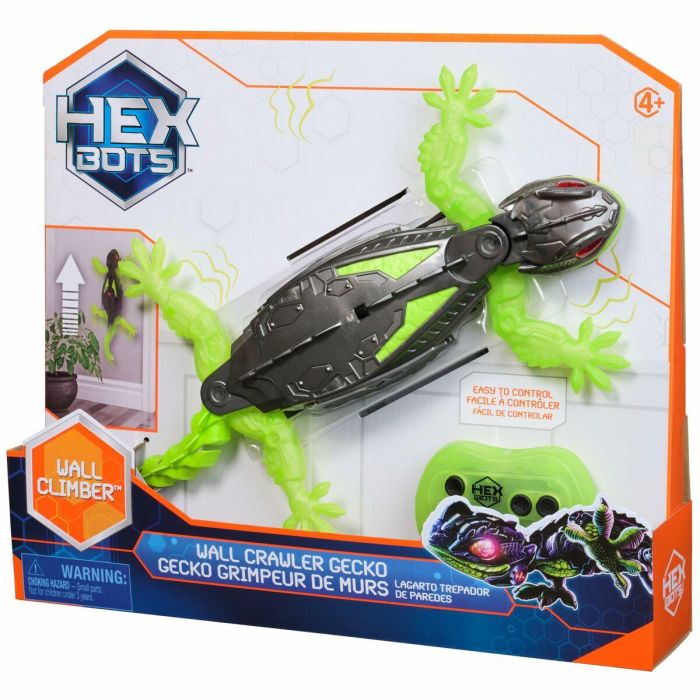 Spin Master Hex Bots Robot Lagarto Trepador De Paredes 6070281 con Control Remoto, Juguete Interactivo para Niños +4 Años 20 Spin Master Hex Bots Robot Lagarto Trepador De Paredes 6070281 con Control Remoto, Juguete Interactivo para Niños +4 Años 20