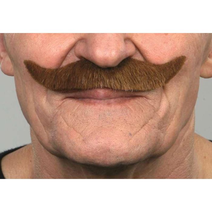 My Other Me Bigote Castaño Talla Única para Adulto 1