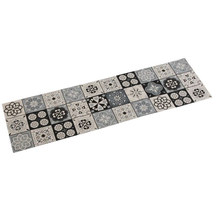 Camino De Mesa Black Mosaic Versa 44X0CM (2 Unidades) Camino De Mesa Black Mosaic Versa 44X0CM (2 Unidades)