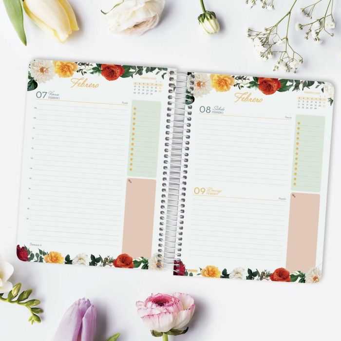 Agenda Finocam CLOE A5 15,5 x 21,2 cm 2025 Floral 5 Agenda Finocam CLOE A5 15,5 x 21,2 cm 2025 Floral 5