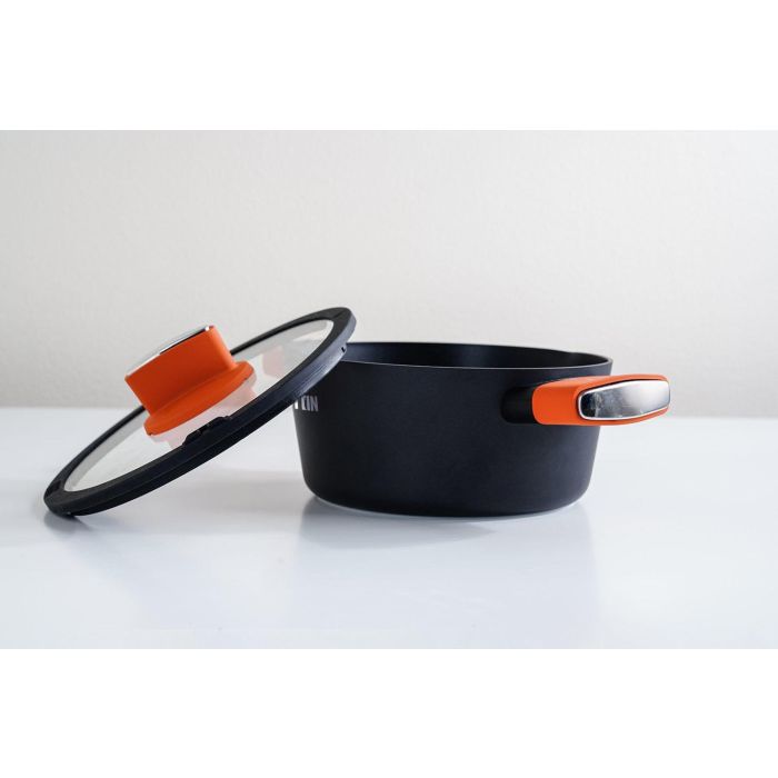 Cacerola con tapa 24 cm Quttin Gastro (6 Unidades) 7 Cacerola con tapa 24 cm Quttin Gastro (6 Unidades) 7