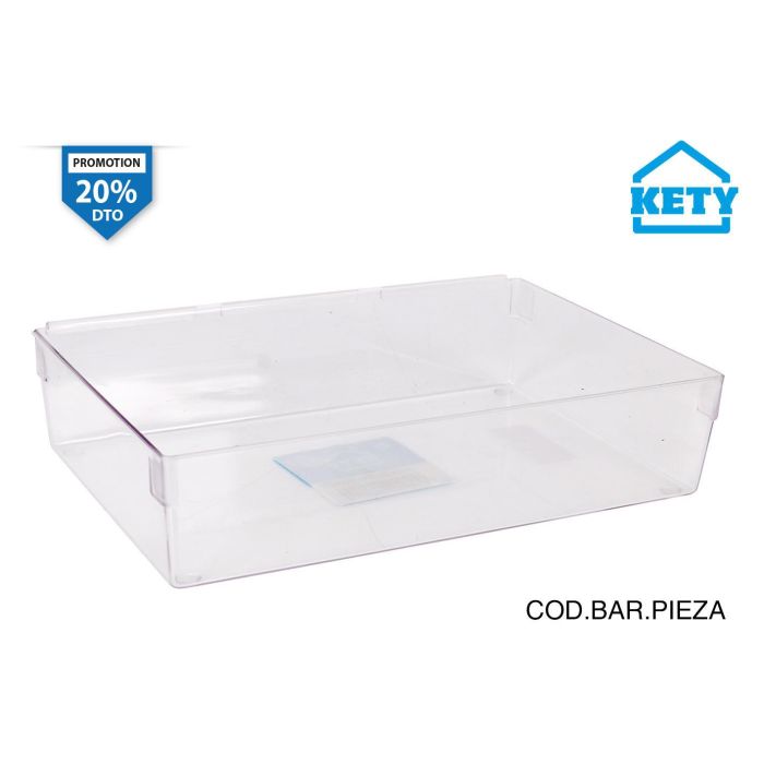 Caja de Ordenación Modular Kety 22.5 x 15.5 x 5.3 cm (12 Unidades) Caja de Ordenación Modular Kety 22.5 x 15.5 x 5.3 cm (12 Unidades)
