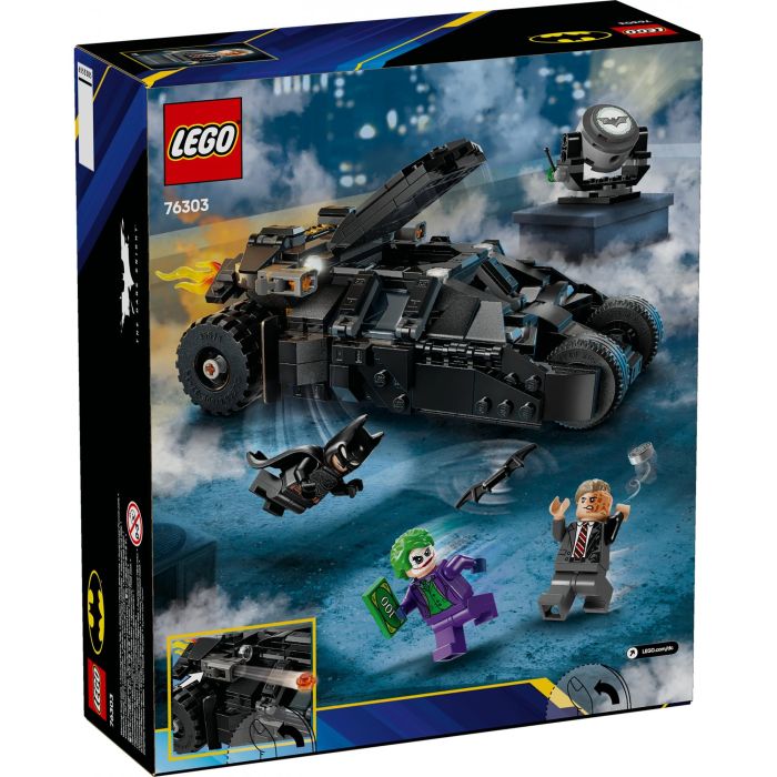 Lego Juego de Construcción de Bloques Tumbler de Batman vs Two-Face y The Joker Marvel. Set con Vehículo y Figuras +8 Años 11 Lego Juego de Construcción de Bloques Tumbler de Batman vs Two-Face y The Joker Marvel. Set con Vehículo y Figuras +8 Años 11