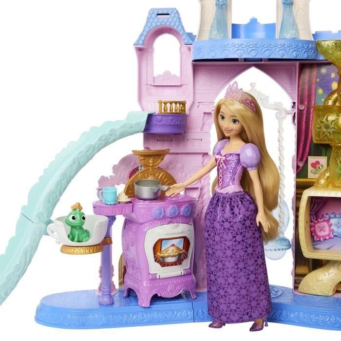 Mattel Jbf96 Palacio de Mascotas Disney Princess - Conjunto de Juego Grande con 3 Figuras y 20+ Accesorios, 65cm, 7 Zonas, +3 años 5