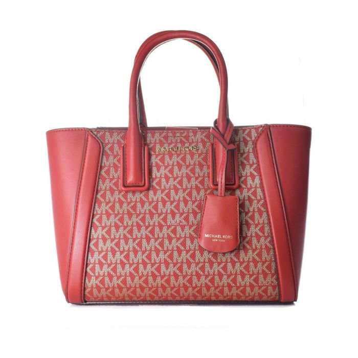 Bolso Mujer Michael Kors 35F2G6KC5V-CHILI-GLD Rojo 24 x 18 x 8 cm 1 Bolso Mujer Michael Kors 35F2G6KC5V-CHILI-GLD Rojo 24 x 18 x 8 cm 1