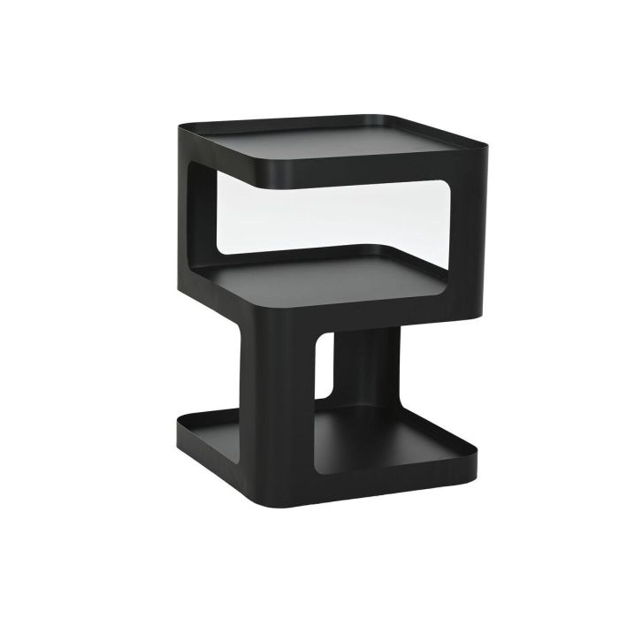 Mesita Auxiliar Urban DKD Home Decor Negro 40 x 54 x 40 cm 3