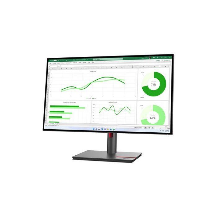 Lenovo 68.6cm (27") 2560 x 1440 W-LED IPS, 16:9, 350cd/m², 1.073B, 6ms, 178°/178°, 1000:1 3 Lenovo 68.6cm (27") 2560 x 1440 W-LED IPS, 16:9, 350cd/m², 1.073B, 6ms, 178°/178°, 1000:1 3