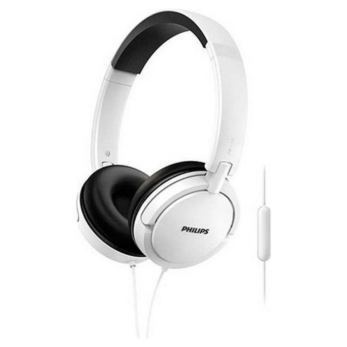 Auriculares de Diadema Philips Blanco Con cable Auriculares de Diadema Philips Blanco Con cable
