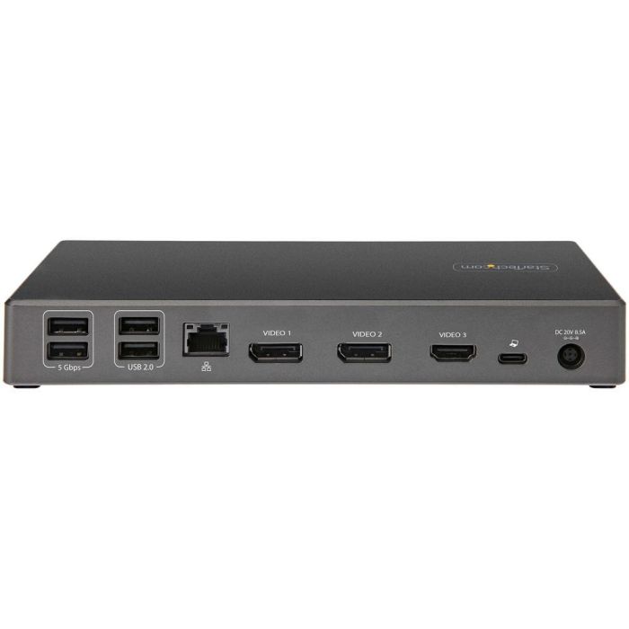 Startech Docking Station 12 en 1 USB-C 100W Triple Monitor - HDMI, DisplayPort, Ethernet, Lector SD, 2x USB-C, 4x USB-A - Para Windows, Chrome OS (Estación de Conexión) Startech Docking Station 12 en 1 USB-C 100W Triple Monitor - HDMI, DisplayPort, Ethernet, Lector SD, 2x USB-C, 4x USB-A - Para Windows, Chrome OS (Estación de Conexión)