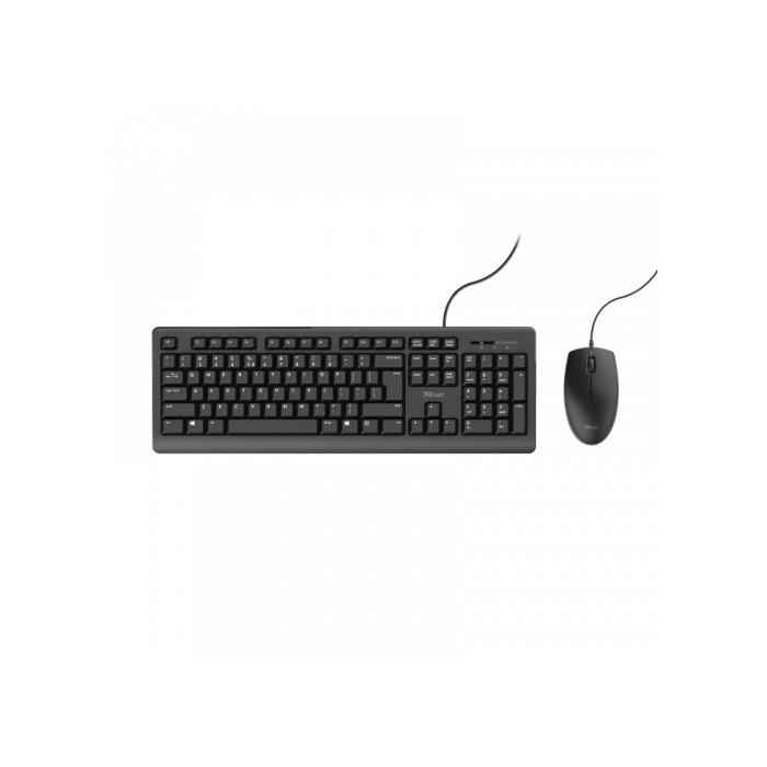Trust Combo Teclado + Ratón Tkm-250 Cable Usb Silencioso Resistente A Liquidos Negro 3 Trust Combo Teclado + Ratón Tkm-250 Cable Usb Silencioso Resistente A Liquidos Negro 3