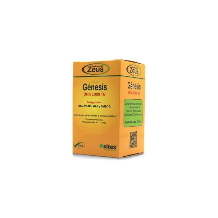Genesis Dha Tg 1000 Omega 3 60Cap.